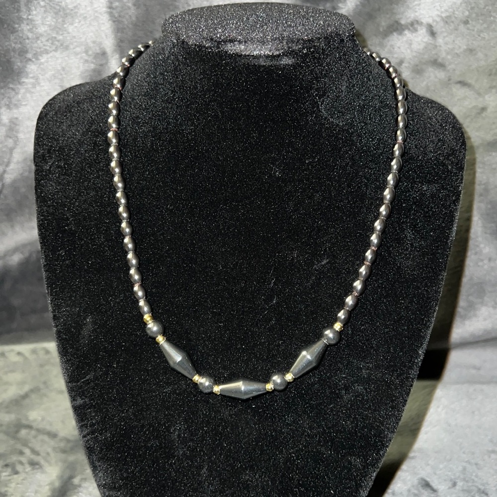 Grey necklace